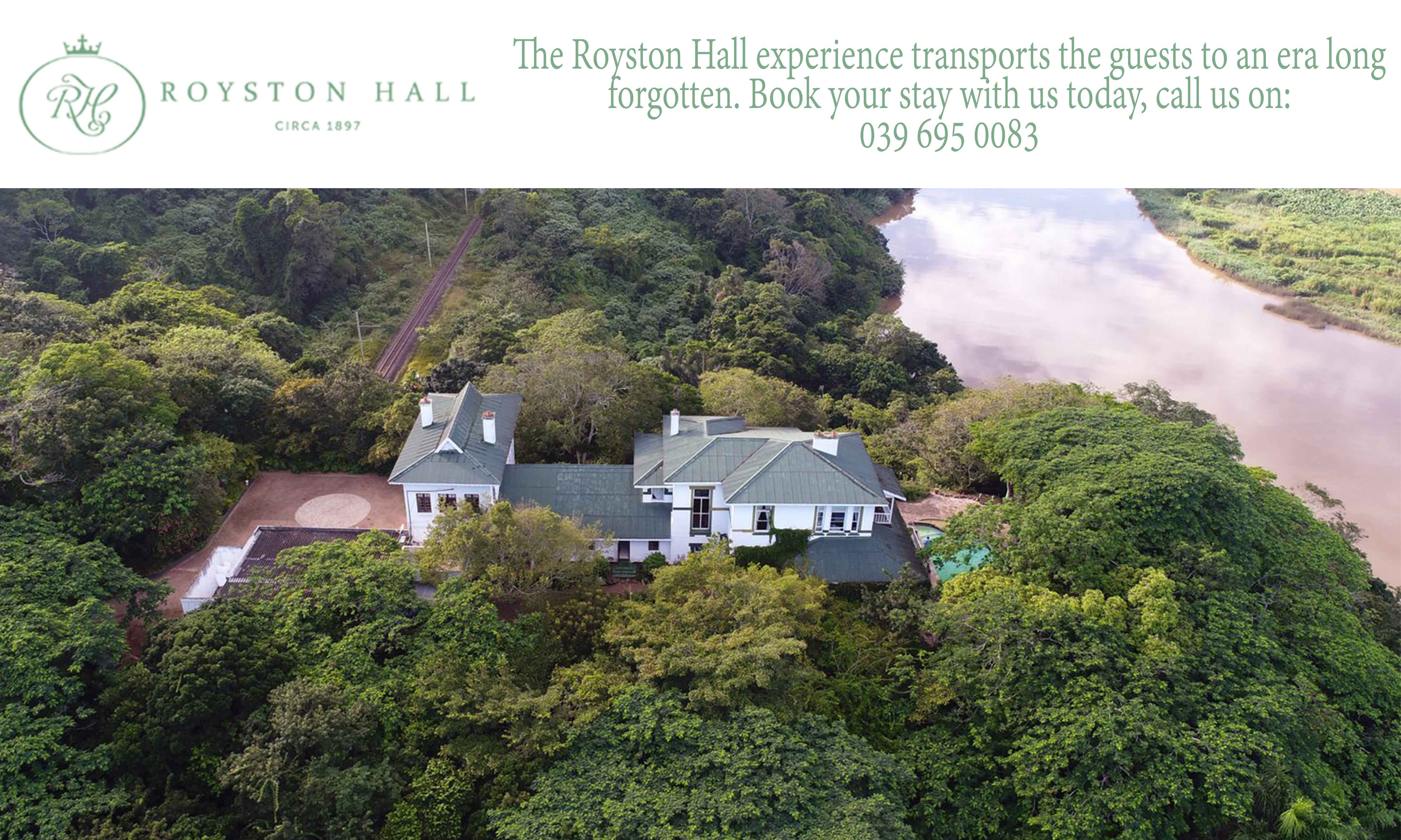 The Royston Hall experience transports the guests to an era long